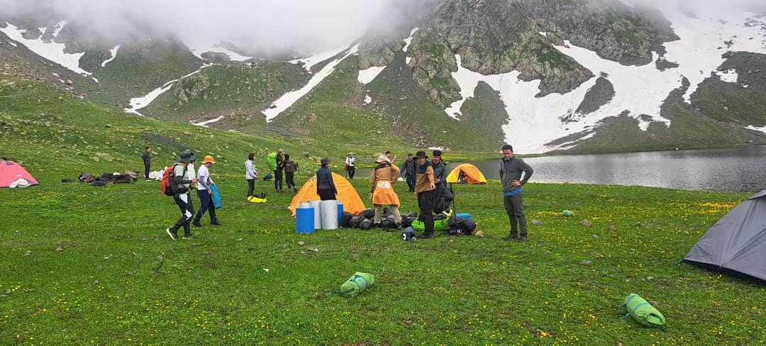 Traditional Svaneti village in Georgia